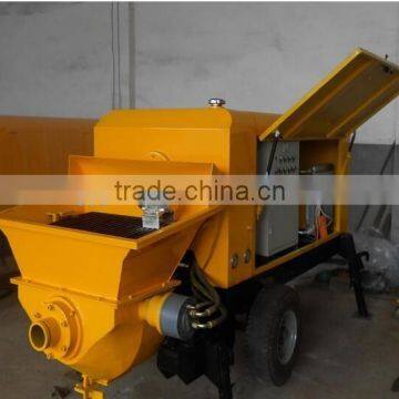 2015 hot sale small concrete fine stone pump