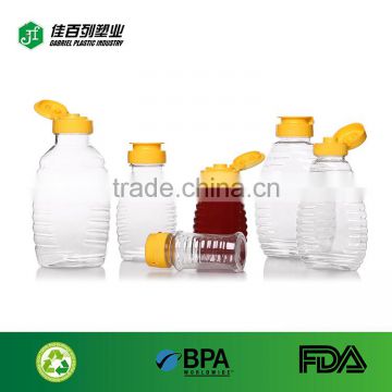 BPA online shopping product chili sauce bottle made in china new plastic squeeze sauce bottle PET material hot sale sauce bottle