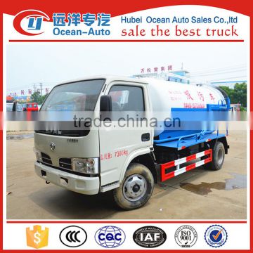 dongfeng 4 cubic meter mini sewage tanker truck for sale