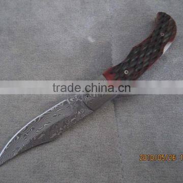 Damascus Tactical Knives Folding Pocket Knife for Camping and Hunting photo-3