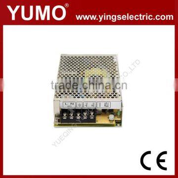 YUMO NES-75 75W 5VDC 12VDC 24VDC NES Series Efficient single SMPS switching power Switch Mode Power Supply