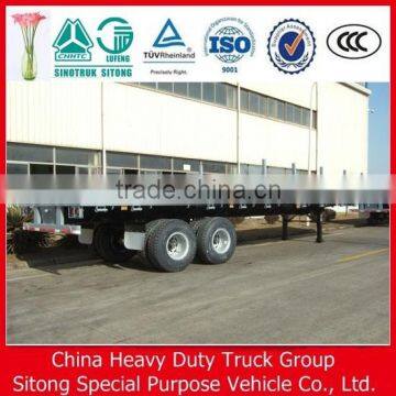 Sitong Factory: Wood Transport Low Loader Axle Trailer photo-3