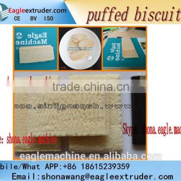 Puffed crispy bread crouton chips snack making processing machine line