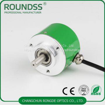 50mm Dia Rotary Optical Encoder 8mm Solid Shaft