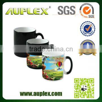 11oz White Coated Sublimation Magic Mug Self-made Color Changing Mug photo-2