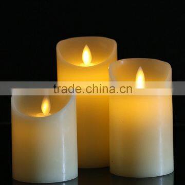 Led Flameless Candles 3pcs Flameless Moving Wick Led Candles With Timer Home Decorative Led Moving Wick Candles photo-5