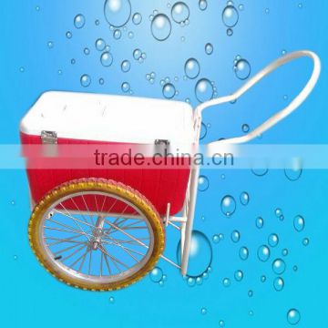 Hot sale Small blue and red popsicle Ice Cream Cart