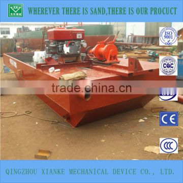 prices of small river side sand suction and discharge dredger