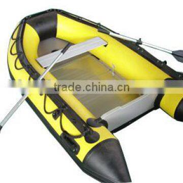 PVC Material Hull Durable Inflatable Fishing Boat for Sale! photo-3