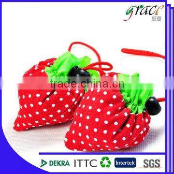 Cheap Foldable Promotional Strawberry Bag for Shopping photo-2