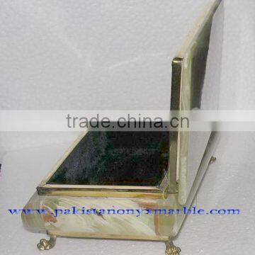 NEW STYLISH JEWELRY BOXES ONYX MARBLE HANDICRAFTS photo-3