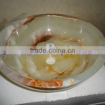 DECORATIVE New Selling LIGHT GREEN ONYX SINKS BASINS COLLECTION