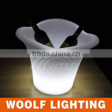 For Drinking Used Small Round LED Light Up Ice Bucket photo-2