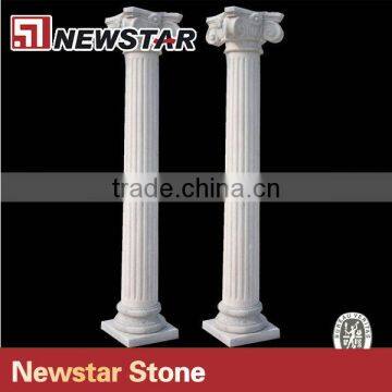 Newstar Marble Column Stone Pillar Caps Marble Pillar photo-3