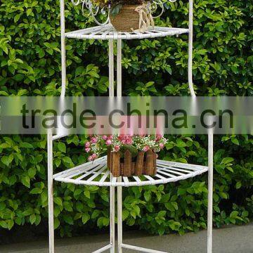 Classical Vintage Decorative Wooden 3-Tires Corner Shelf photo-5