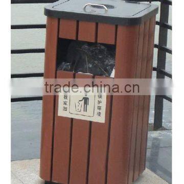 China factory hot sale wpc outdoor trash can,wpc outdoor laminated flooring,wpc garbage bin