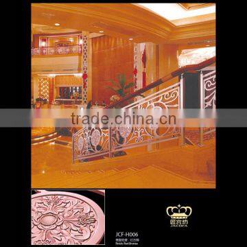 Luxury Aluminum Handrails Staircase Balustrade for Hotel Villa photo-3