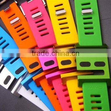 For Apple Watch Band, for Apple Watch High Quality Flexible Custom Silicon Band photo-3