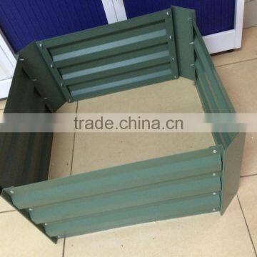 Durable Galvanized Garden Bed Vegetable Flower Planter Garden Fence Steel Garden Bed photo-2