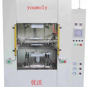 Horizontal type hot plate welding machine for auto tube