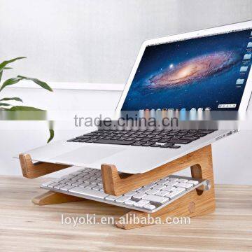 table laptop lap desk wood drawer computer stand tray holder