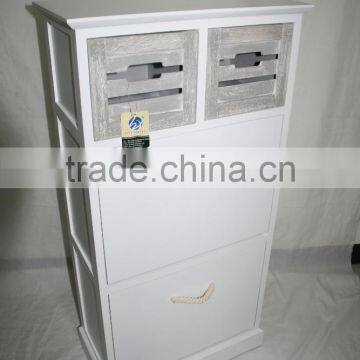 Wooden Furniture Cabinet Paulownia Rustic Furniture Shoe Cabinets photo-6