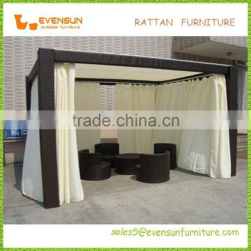 Best Selling Rectangular Rattan Gazebo Tent photo-5