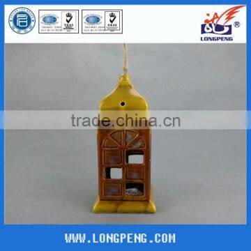 Outdoor Hanging LED Ceramic Garden Lantern