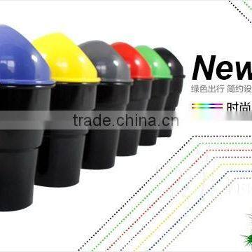 Eco-friendly Feature Outdoor Plastic Trash Can MINI Car Trash Can photo-4