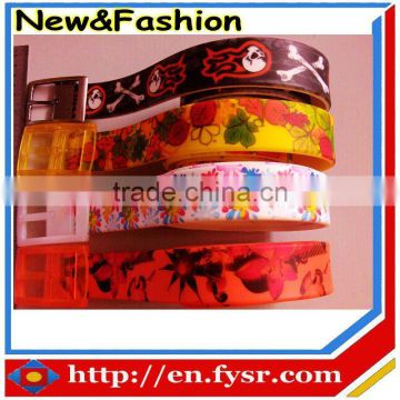 2016 Newly arrival!!! new design fashion Eco-Environmental Silicone Belt