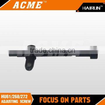 Chainsaw chain adjuster screw