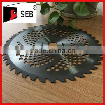 brush cutter blade tungsten carbide blade grass cutter blade 255*80T