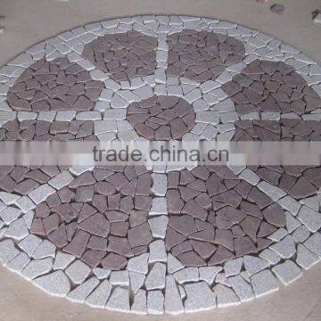 PFM cubic stone / garden landscape stone / tumbled driveway interlocking granite paving stone