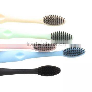 Hotel Toothbrush 5pcs/package Home Toothbrush Kit Charcoal Toothbrush photo-4