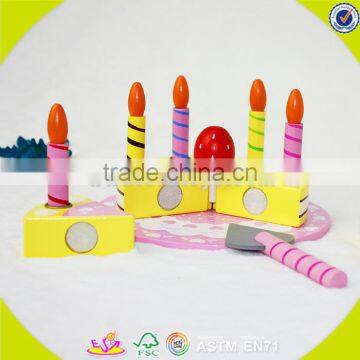 Wholesale Baby Wooden Birthday Cake Toy Beautiful Kids Wooden Birthday Cake Toy Children Wooden Birthday Cake Toy W10B116 photo-6