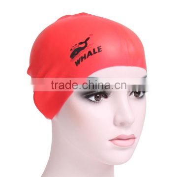 2016 Popular silicone swim cap,cheap waterproof swimming cap(CAP-100)