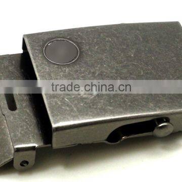 Hot Sale 1-1/2" Metal Stamping Steel Military Buckle for Belt Garment, Antique Nickel Plate With Tip photo-5