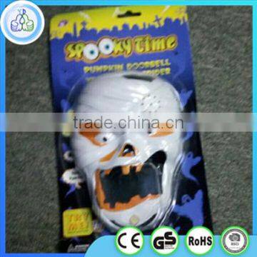 Chinese newest party halloween plastic skull electronic toys