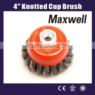 4" Knotted Cup Brush