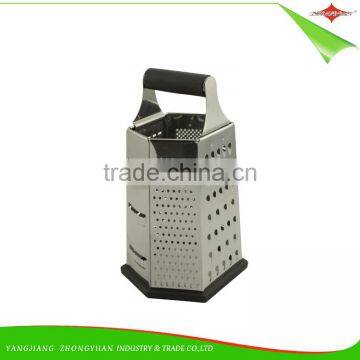 ZY-N5047 Multi 6 Sides Kitchen Stainless Steel Vegetable Slicer Grater