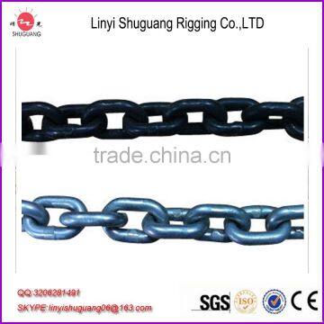 High Test Lifting Chain, Alloy and Stainless Steel,Black Coated or Polished