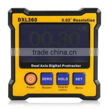 Angle Finder Cube Digital Magnetic Protractor Gauge Inclinometer Level Box photo-4