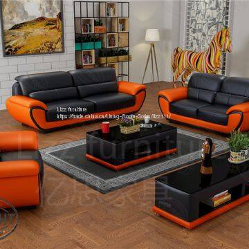Hot Sale China Supplier Hotel Furniture sectional leather sofa