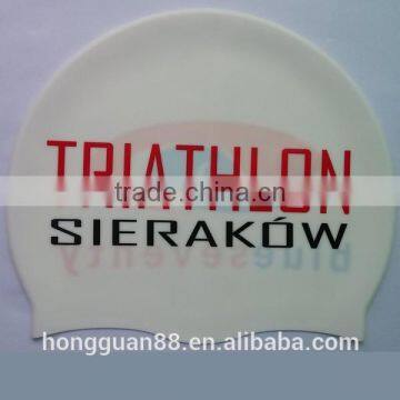 Custom Promotional Logo Imprinted Silicone Swimming Cap