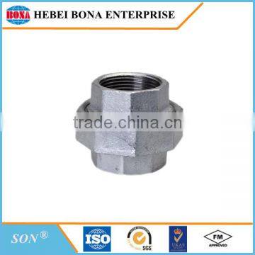 Good quality 340 conical gi pipe fittings union connector