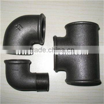 Black BS Standard Malleable Cast Iron Pipe Fittings With Superior Quality photo-2
