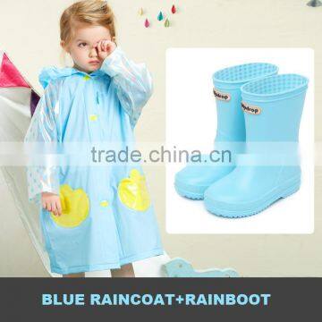 Poncho Raincoat Kids Rainboots Rain Coat photo-5