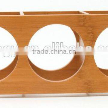 Bamboo Stackable Wine Rack photo-2