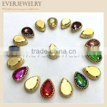 Preset Rhinestone in Sew on Mounting Rhinestone Sew on photo-2