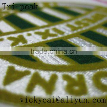 Custom Made Self Adhesive 3D FLOCK PATCH photo-4